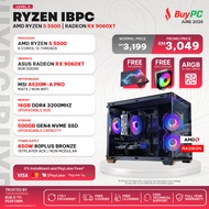 IBPC RYZEN LEVEL3 GAMING PC ( AMD RYZEN 5 | RX9060XT 8GB | 8GB RAM | 256GB NVME SSD )
