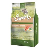 台灣大廠品牌 Bravo膠原蛋白配方-三文魚 強化骨骼肌肉 關節健康 寵物貓糧 1.5kg & 7kg（包順豐）