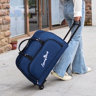 travel bag duffel bag foldable travel bag With Pulley Lightweight Portable Trolley Travel Bag Duffel