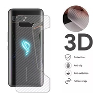 Garskin Carbon Asus ROG Phone 2 / 3 / 5 Skin Carbon Transparant Anti Gores Belakang Hp Backdoor Smartphone Stiker Carbon ROG