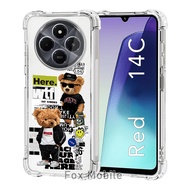 เคสลายการ์ตูน น่ารัก สำหรับ XIAOMI MI14T PRO / Redmi 14C Redmi14C Mi14TPro RedmiA3 13C พร้อมส่ง เคสก