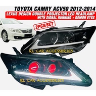 Toyota Camry acv50 2012 - 2015 front lexus Projector headlamp headlight head lamp light led fog cove