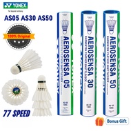 YONEX Badminton Shuttlecock AS05-30-50 Professional Durable and Stable Competition Shuttlecock Badmi