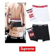 🔥พร้อมส่ง🔥 Supreme®/Hanes® Boxer Brief ผ้าcotton ไม่มีซอง