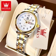 OLEVS Watch for Women Sale Now Original Waterproof Elegant Korean Style Stainless Steel Strap Lumino