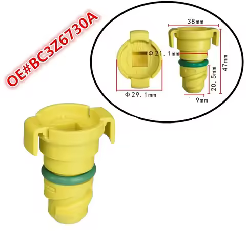 Engine Oil Drain Plug KX6Z6730B Engine Drain Valve BC3Z6730A Nylon for Ford Explorer 2020-2021 for L
