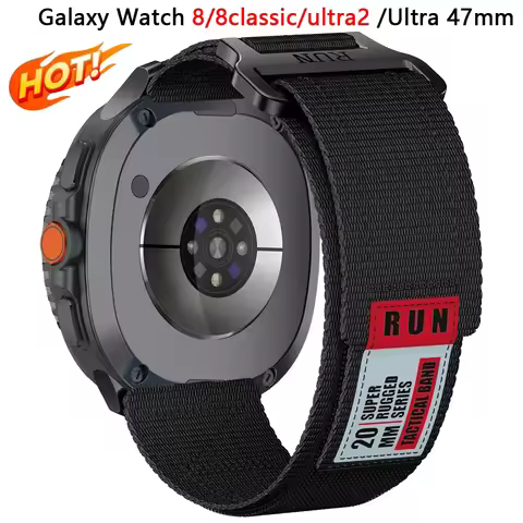 Quick Fit Nylon Band for Samsung Galaxy Watch 8 ultra2/8Classic Wristband Sport Bracelet for Samsung