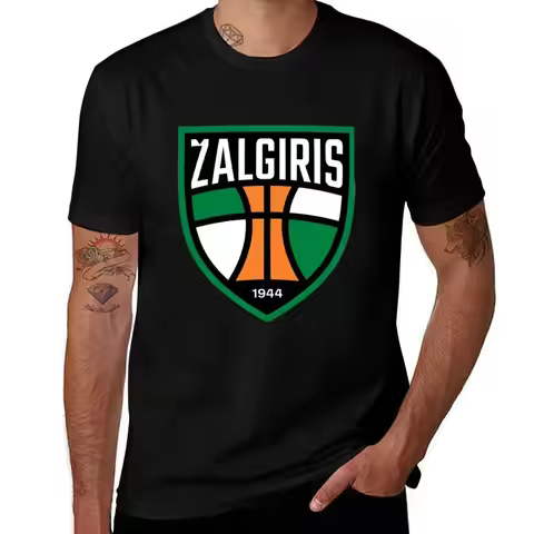 Zalgiris, basketball club T-Shirt aesthetic clothes funny gifts T-shirts oversize fitted t shirts fo