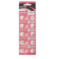 [SG] SUNCOM AG7 SR927SW LR927 395 Alkaline Button Battery (10 Pieces)