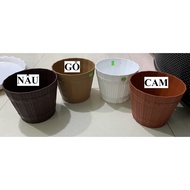 TALOPA wooden (plastic) pot 27 x 27 x 22 cm