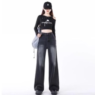 (UNISEX) korean style baggy jeans - wisker baggy jeans, baggy jeans