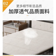 Foldable Bed Single Bed Noon Break Bed Rental Room Adult Plank Bed Simple Household Four-Fold Bed Double Iron Bed