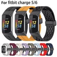 Silicone Magnetic Strap For Fitbit Charge 6 Strap Soft Fitbit Charge 5 Strap Smart watch Fitbit Char