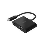 Belkin USB-C to VGA Adapter with PD 60W Black