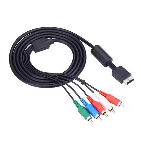 Audio Cable For PS2 Video Cable AV Multi Out to Component Video/Audio Cable Cord For Sony Playstatio