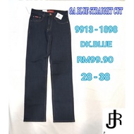 GA BLUE STRAIGHT FIT JEANS STRETCHABLE 9913-1898