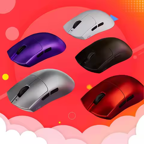 ATK X1 V2 Ultimate 2.0 Mouse Wireless Paw3950 Utrla 54g Lightweight 750ips 0.163ms Low Latency 650ip
