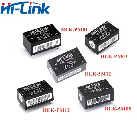 Hi-Link HLK-PM24 PM03 PM15 PM12 3M03B 3W small size 220V to 3.3V/5V/9V/12V/15V/24V ACDC Switching Po