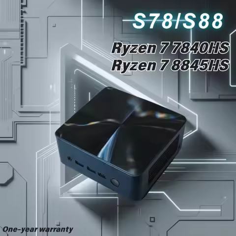 SZBOX S78/S88 Ryzen 7 7840HS/8845HS Mini PC DDR5 5600Mhz Windows 11 Pro M.2 2280 WiFi 6 BT 5.2 Deskt