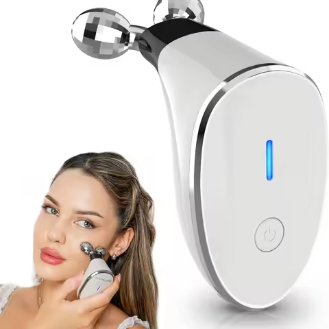 Microcurrent Facial Device Microcurrent Facial Roller -Facial Microcurrent Device Anti-Aging Microcu