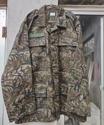 Africa Democratic Republic of Congo Camouflage Unifrom Man Suit Reed Include Jacket Pants