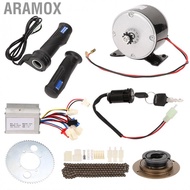 Aramox 9pcs/Set 250W 24V Bicycle Conversion Kit E-bike Brush Motor Set Controller Bike High Speed Ac