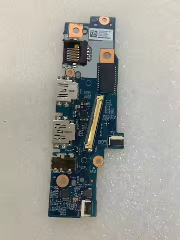 Used-like For Dell Latitude 3420 Right-side IO Circuit Board with SD Slot Audio USB board RJ45 0F78F