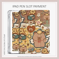 Cute Capybara ipad case for iPad air6 air7 air4 air5 mini6/7 case ipad pro11 pro12.9 pro13 2024 case