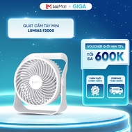 Quạt tích điện để bàn Lumias F2000 - 3 chế độ gió - Pin 2000mAh