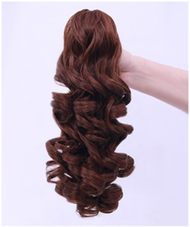 Ngoạm tóc giả N177 💖FREESHIP💖 Tóc giả ngoạm kẹp xoăn dài 40cm kẹp tóc giả nữ quặm tóc giả xoăn lửng