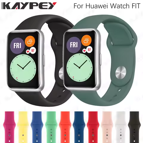 Soft Silicone Band for Huawei watch Fit Smart watch Sport bracelet for huawei watch FIT watchband Wr