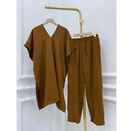 [COD] ONE SET Nagita + Kulot Crinkle Airflow Premium Free Size - Stelan Nagita + Kulot Crinkle - Ste