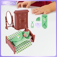 Mippos Mini Silicone búp bê em bé Dễ Thương Xách Tay Ngủ Bé Nhỏ Cho Trẻ Em Cô Gái