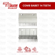 COMB BABET 14 TEETH ALUMINUM COMB ESCALATOR-TRAVELATOR 4-CM027/