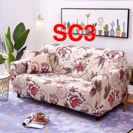 Sofa Cover 1/2/3 Sarung Sofa Couch Slip Cushion Free PillowCover Sarung KUSYEN