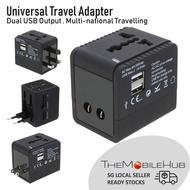 Universal Travel Adapter USB Charger UK/US/EU/AU Wall Plug Converter Adapter Wall Charger