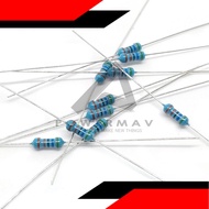 10pcs 5.6k ohms 5 band 1/4w Metal film resistor 1% ohm for pcb breadboard arduino uno mega nano due