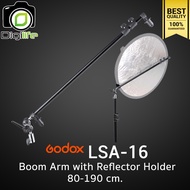 Godox LSA-16 Adjustable Photography Boom Arm with Reflector Holder 80-190 cm High-Quality Studio Lig