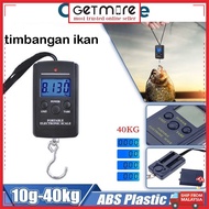 Digital Electronic LCD Luggage Scale Pocket 40kg / 10g LCD Digital Fishing Hanging Electronic Scale 