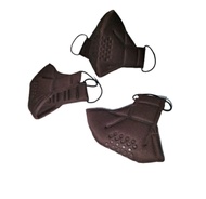 masker TOMO COKLAT POLOS life mask-masker premium desain 3D-masker Reusable Lifemask Filter