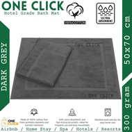 Bath Mat Hotel Floor Towel Bathroom Carpet 100% Pure Cotton Bath Mat Soft 50cm*80cm 300gms 55x85cm 4