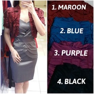 Women's Bolero jacket multi layer style 08 - DARK PURPLE import women's clothing Latest women's jack