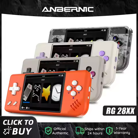 Anbernic RG28XX Retro Handheld Game Console 2.83-inch IPS Screen 640*480 Linux OS Built-in 3100mAH B