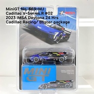 MiniGT No. 669-MJ Cadillac V-Series. R 02-2023 IMSA Daytona 2