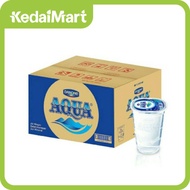 AQUA Air Mineral Gelas 220 Ml 1 Dus Isi 48