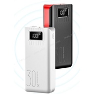 High capacity 30000mAh powerbank with LED display micro usb mobile charger fast charging