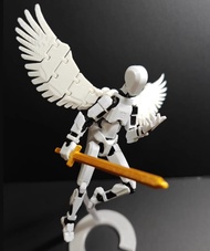 3D Printed Multi-Joint Action Figure Version 2.0 Lucky 13 Birthday Gift Toy Display Trendy Little Du