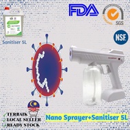 n6WD 9.9{ }Promotion Q8/k5 500ML USB handheld wireless charging nano spray gun disinfection gun nano spray gun