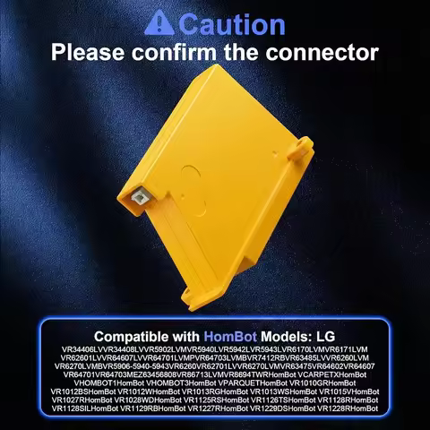 Upgrade 4000mAh Battery For LG HomBot VR34408LV VR34406LV VR5902LVM VR5940 Vacuum Cleaner 14.4V Lith