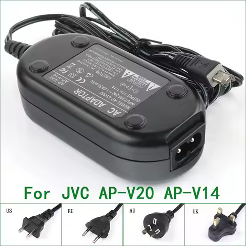 AC Power Adapter / Charger For JVC GZ-MC500 GZ-MG21 GZ-MG77 GZ-MG130 GZ-MG131 GZ-MG132 GZ-MG133 GZ-M